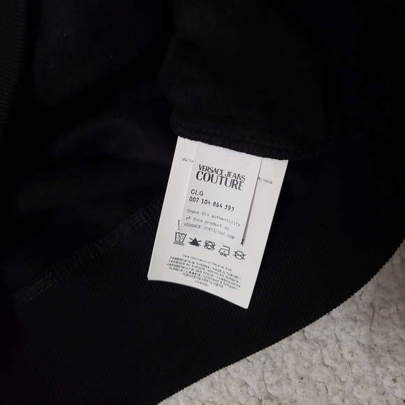 Versace Jeans Couture Warranty Label Sweatshirt - Picture 7 of 9